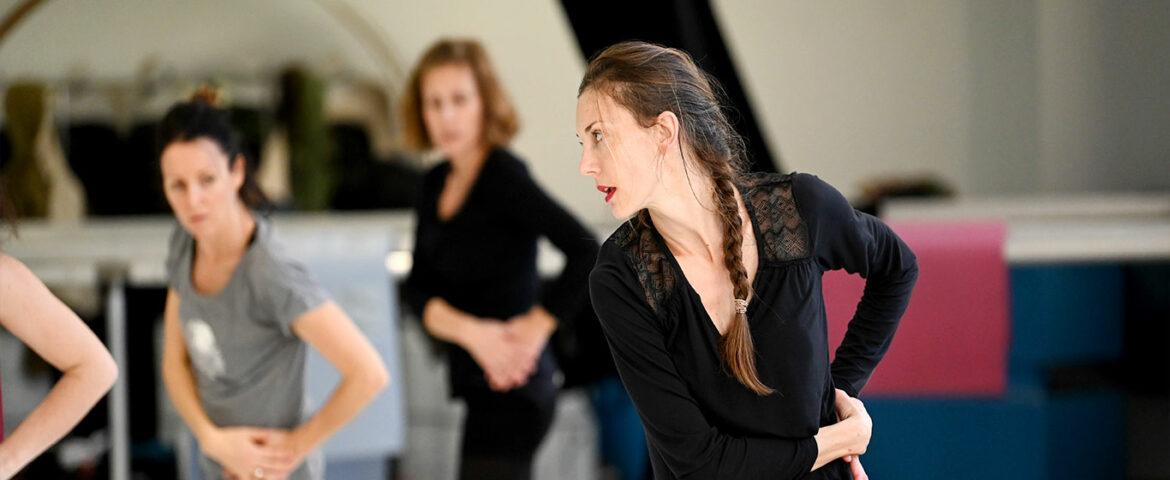 Aureline Guillot, professeur de danse à Biarritz